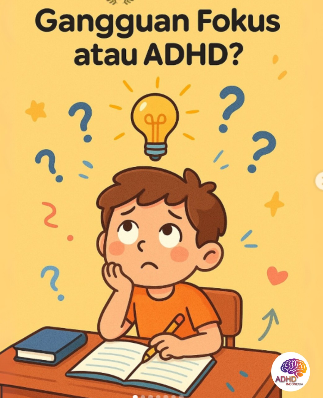 ADHD dan Kesulitan Fokus Anak: Edukasi untuk Keluarga di Kabupaten Takalar